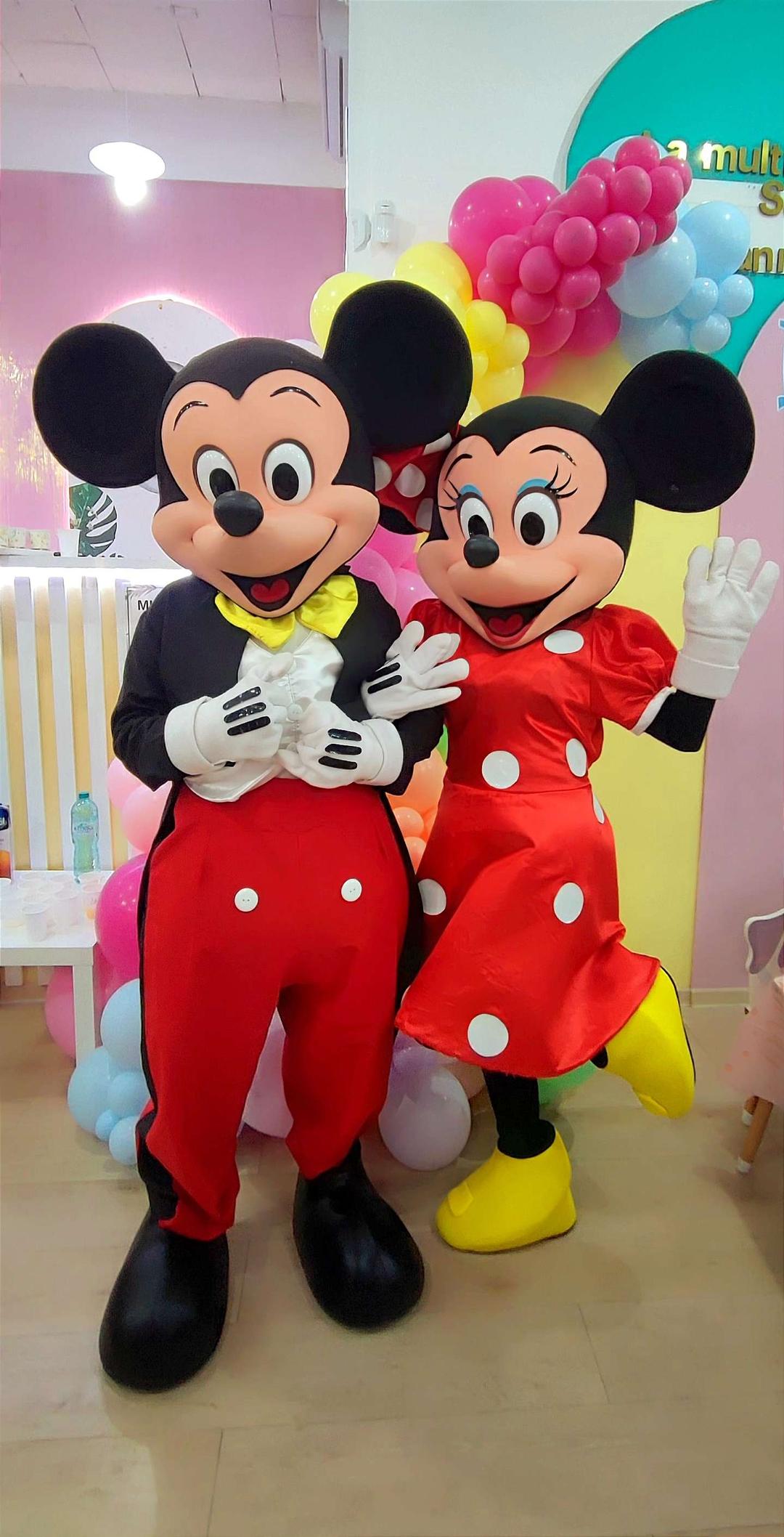 Închiriere mascote Mickey și Minnie mouse 