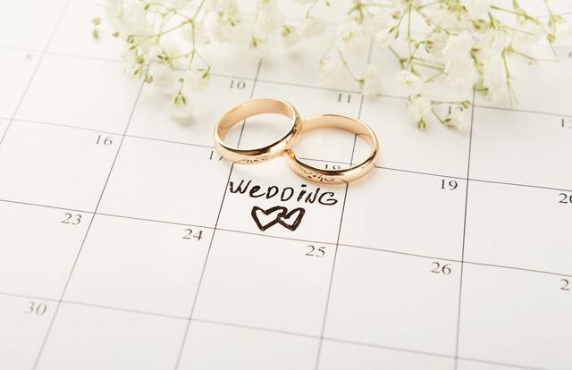 Cum să alegi data perfectă pentru nunta ta